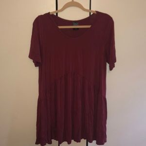 Agnes & Dora Muse Top Marsala